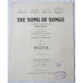 The Song of Songs - Music by Moya - Sheet Music - 1914