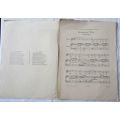 Albert Mallinson Songs - Sung by Mrs Helen Trust - Sheet Music - 1902