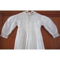 Gorgeous Antique CHRISTENING GOWN / DRESS - Cotton and Lace