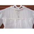 Gorgeous Antique CHRISTENING GOWN / DRESS - Cotton and Lace