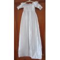 Gorgeous Antique CHRISTENING GOWN / DRESS - Cotton, Lace and Broderie Anglaise