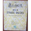 The Melodyway Book of Strauss Waltzes - Easy Piano Arrangements - Tales from the Vienna Woods etc