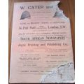 War and It`s Lessons -`African Review` Military Special - Boer War - Rare Antique booklet