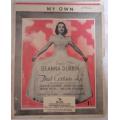 `My Own` - That Certain Age - Deanna Durbin - Jackie Cooper - Vintage Sheet Music - 1938
