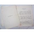 WA MOZART - Six Minuets For ViolinCello and Piano - Vintage Music Score - 1926