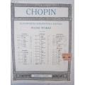CHOPIN - Piano Works - Nocturne A Flat - Klindworth-Scharwenka Ed - Vintage Music Score