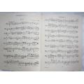 FRIEDRICH GRUTZMACHER - Opus 72 - Antique Music Score for Violin