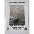 SAN MEKO A 200 Valour Class Frigate - Visitors Pamphlet