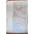 Trig Survey Map of Worcester 3319 - Scale 1:250 000 - 1987