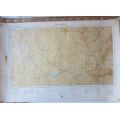 Trig Survey Map of Bloemfontein 2924 - Scale 1:500 000 - 1980