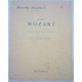 Dorothy Bradley`s FIRST MOZART - Graded Piano Pieces - 1936 Sheet Music