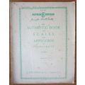 The Authentic Book of Scales and Arpeggios for Pianoforte - Vintage