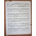 BACH - Italian Concerto - For Piano - Antique Music Score