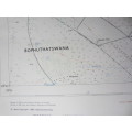 Trig Survey Map of Ramatlabama (North West Province) 2525DA - Scale 1:50 000 - 1980
