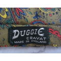 Vintage DUGGIE Cravat - Paisley Design
