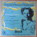 KATHLEEN FERRIER - A Recital of Bach and Handel Arias - Decca - Vinyl LP Record - VG / VG+