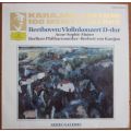 Berliner Philharmoniker, Herbert von Karajan - Beethoven: Violinkonzert D-dur - Vinyl LP - VG / G+