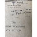THE JOSEPH ROBINSON COLLECTION - National Gallery of South Africa - 1959 - The Director`s Copy