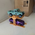 3d Printed car lift for diorama (For Matchbox,Hot Wheels,Tomica, Realtoy,Maisto)