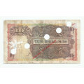 W.H. Clegg 1st Issue , 10 Shillings E3, 31 January 1922, Cancelled Note