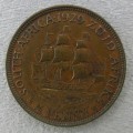 South Africa Half Penny 1929 EF