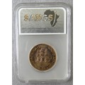 PROOF SOUTH AFRICA PENNY 1954 PF64-RD SANGS