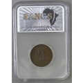 South Africa / Zuid-Africa Half Penny 1928 SANGS MS61BN