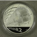 South Africa Proof Silver R2 1 Ounce Gautrain 2012