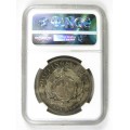 ZAR Kruger Crown 1892 5 Shillings Double Shaft NGC MS63 for Fred90