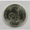 South Africa 50 Cent 1963 Proof-Like