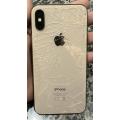 IPHONE XS 64GB *WORKS PERFECT, REAR GLASS CRACKED*