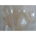 ETCHED GLASS LAMPSHADE