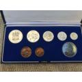 1989- SAM BOXED PROOF SET 2 SILVER R1 COINS