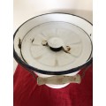 VINTAGE EMAMEL BUCKET made in Czechoslovakia