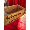 SEDGWICK`S WOODEN CRATE