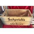 SEDGWICK`S WOODEN CRATE