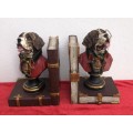 CHARACTER DOG BOOKENDS