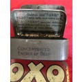 TWO OXO CUBES TINS