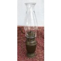 BRASS BRITISH MADE KEROSENE LAMP