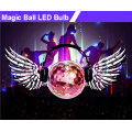 E27 RGB Colour LED Bulb Auto Rotating Mini Stage Effect DJ Disco Party Bar Decoration Laser Lights