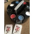 Poker set - Chips, holder, cards PRICE REDUCED