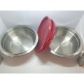 AMC cookware  .....24 cm Dome and Seal    TWO UNITS FOR 1 BID