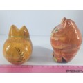 PAPER MACHE CAT HOLDER (SET OF TWO )