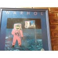 ONLY ONE IN South Africa for sale that I could find...ANDY WARHOL  MOONWALK POSTER 20TH ANNIVER