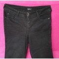 AS NEW!! Ladies Boot Leg Miladys "Wonder Fit" Black Jeans Size 16/40