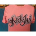 AS NEW!! Girls "Red" Pink Printed T-shirt Age 13-14 Years