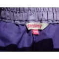 Girls Purple Swim-shorts Age 13-14 Years