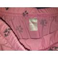 Girls Pink Pajama Pants Age 13-14