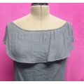 AS NEW!! Ladies Grey `Merien Hall` Blouse Size 18