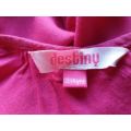 Girls Pink "Destiny" Blouse Age 13-14 Years